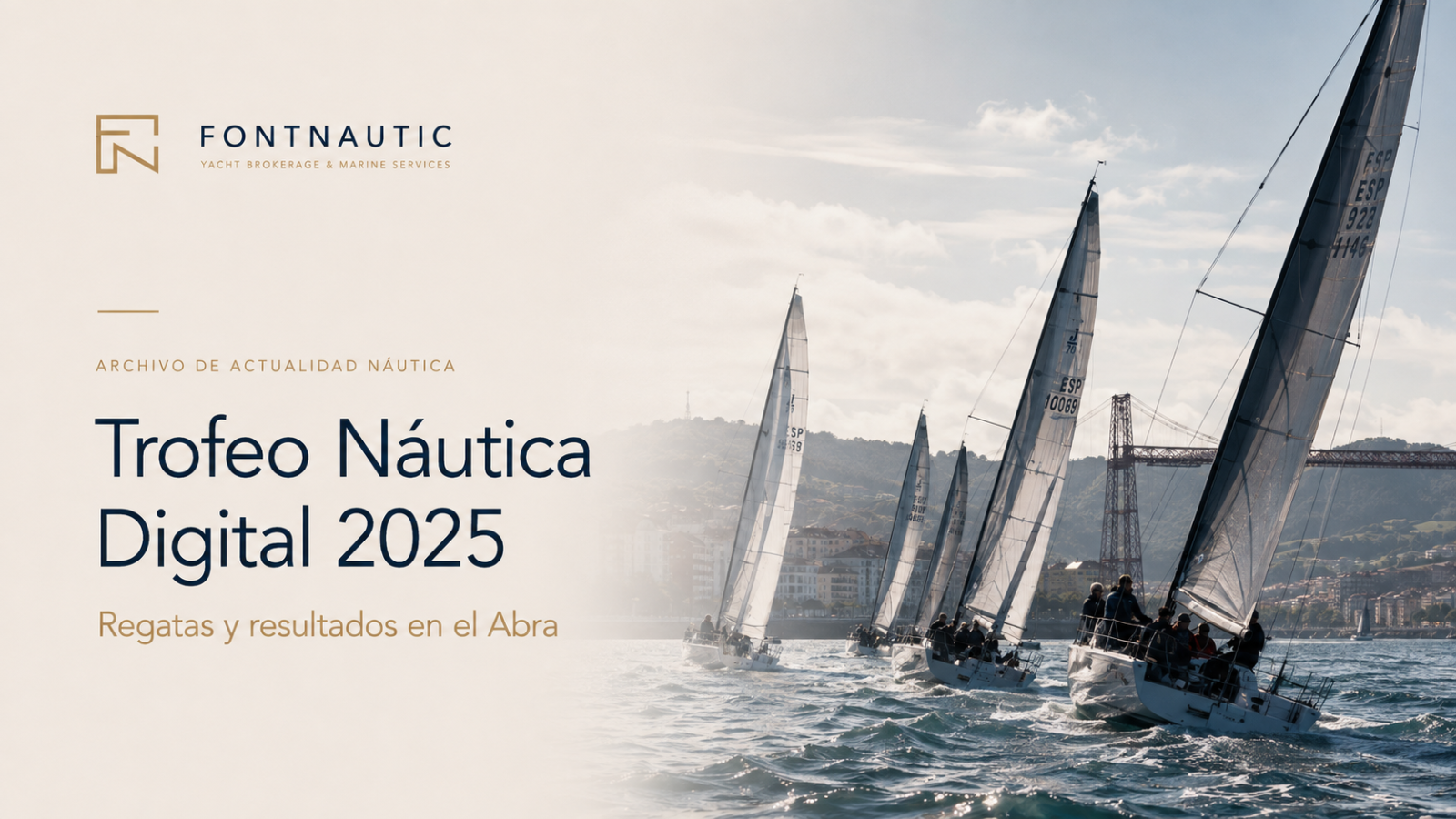 Trofeo de Nautica Digital de 2025, en el Abra.