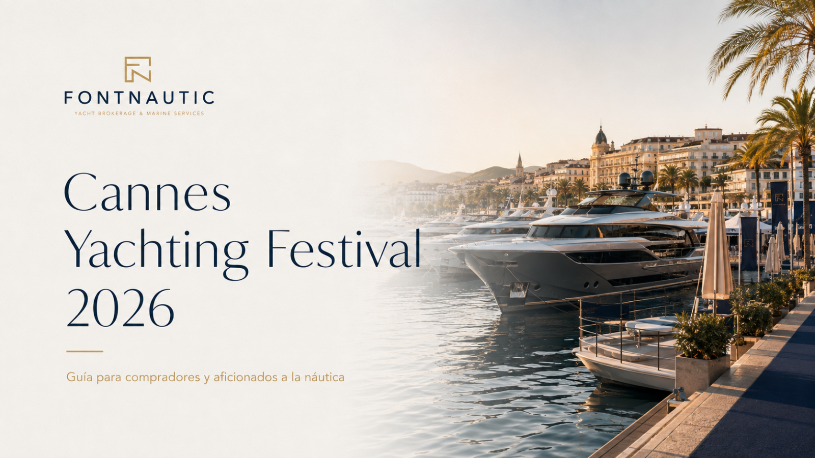Cannes Yachting Festival en Port Canto, Cannes